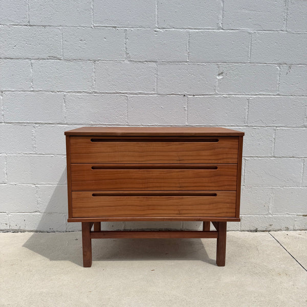 Swedish Nils Jonsson Teak 3-Drawer Chest for HJN Møbler