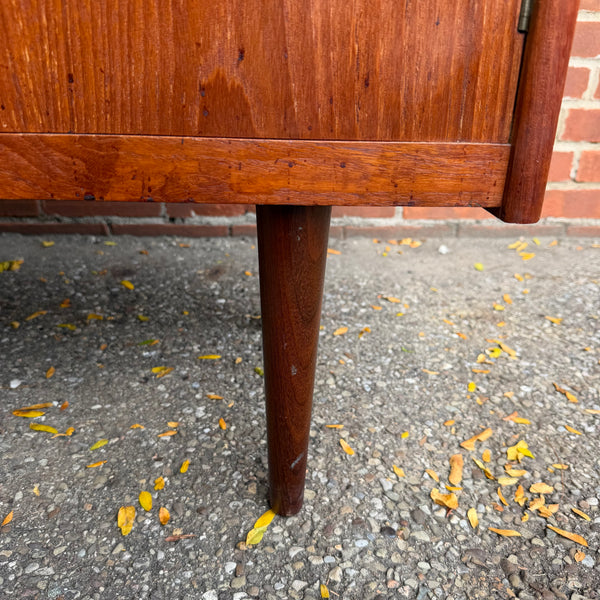 1960s Danish Modern Teak Secretary Desk Hutch by Sejling Skabe N.P. Nielsen
