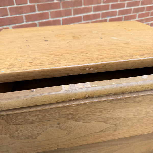 Pair of Mid-Century Modern Walnut Nightstands