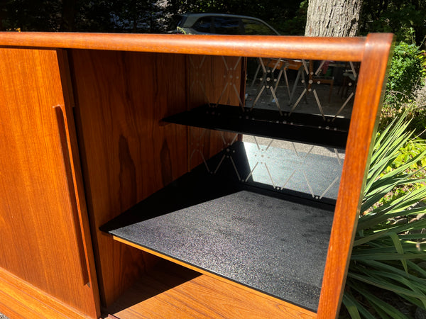 Vintage Johannes Andersen Danish Teak Highboard