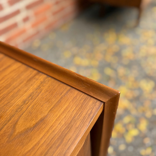 Merton Gershun for Dillingham Esprit Walnut Record Storage Bench
