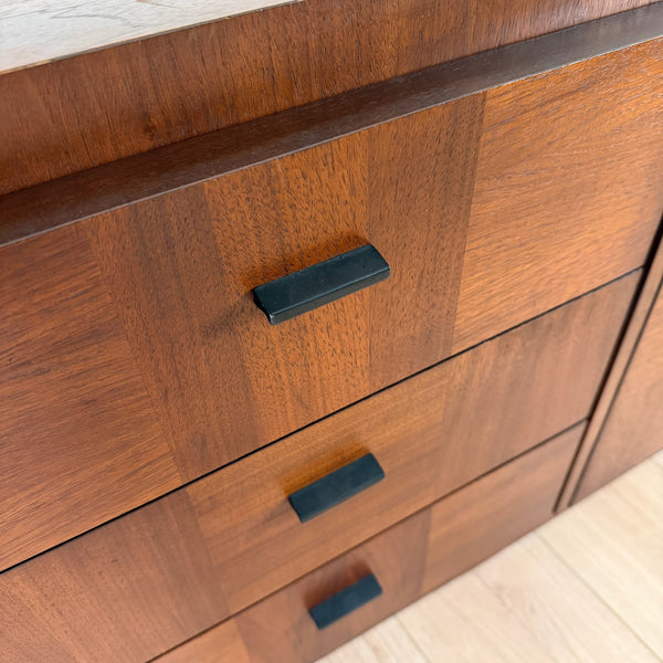 Vintage Brutalist Credenza