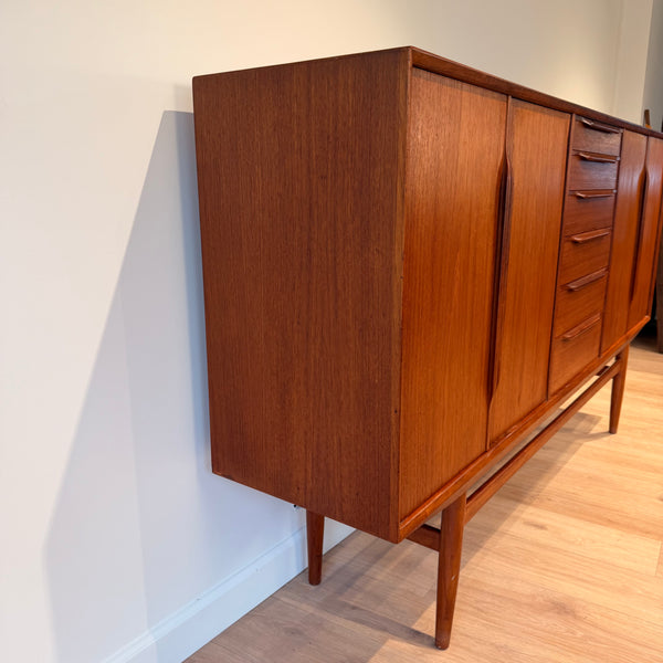 MCM Danish Modern Teak Highboard