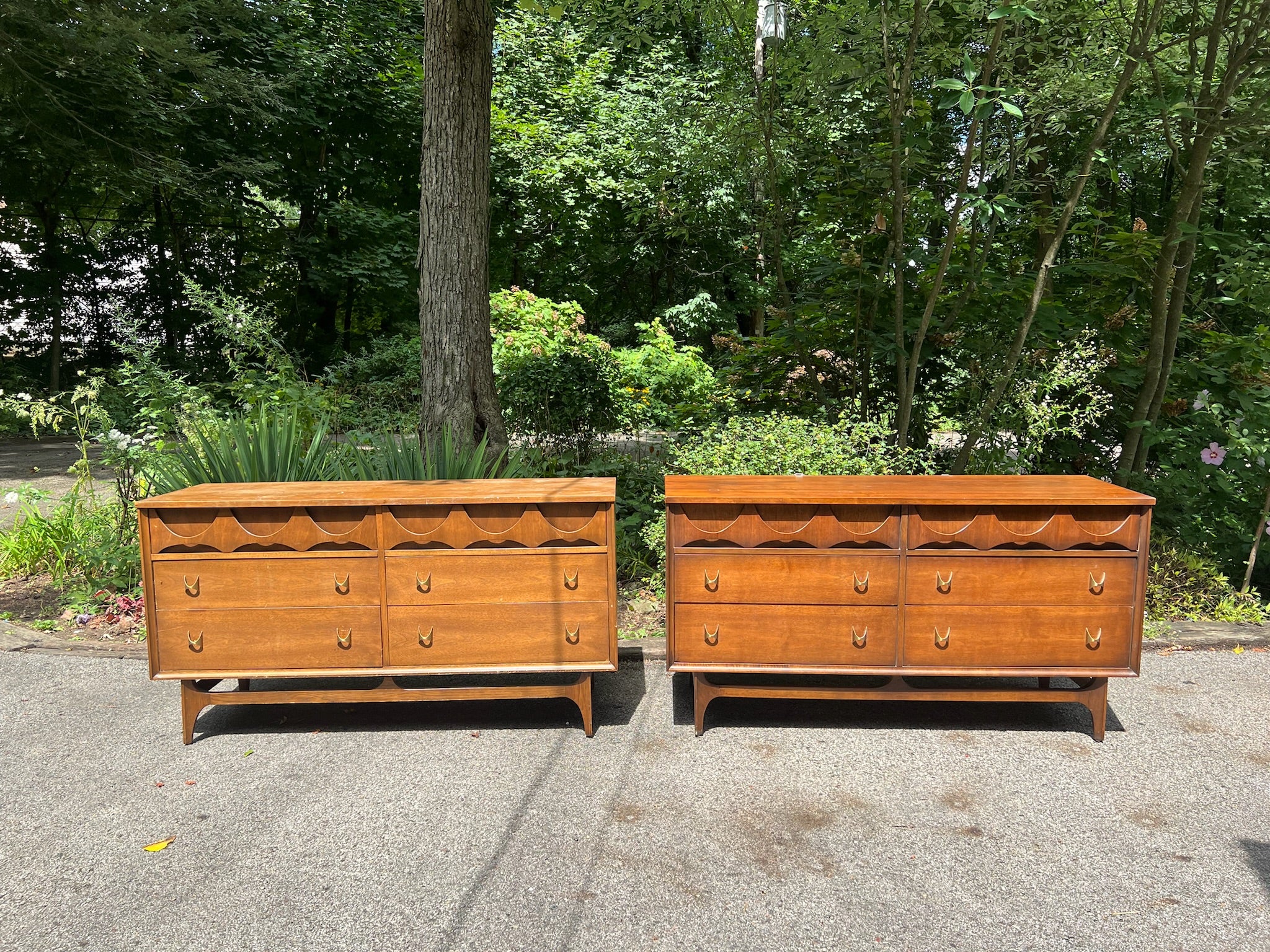 Pair of Broyhill Brasilia Dressers