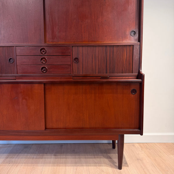 MCM Teak Hutch / Dry Bar