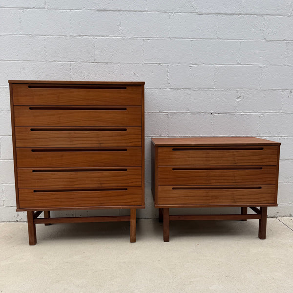 Swedish Nils Jonsson Teak 3-Drawer Chest for HJN Møbler
