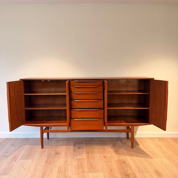 MCM Danish Modern Teak Highboard