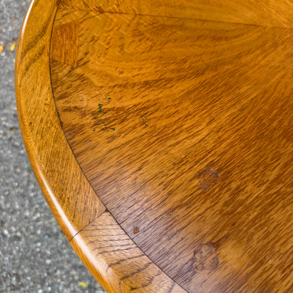 Lane Acclaim Round Side Table by Andre Bus Mid Century Modern