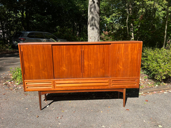 Vintage Johannes Andersen Danish Teak Highboard