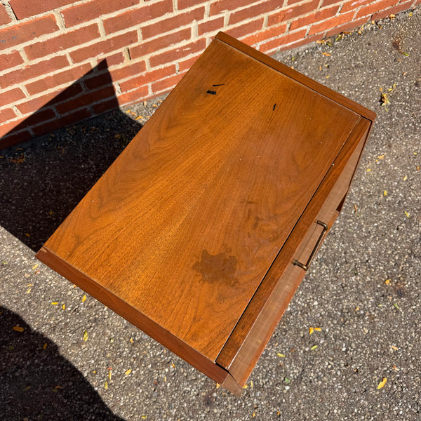 Merton Gershun for American of Martinsville Dania Walnut Nightstand