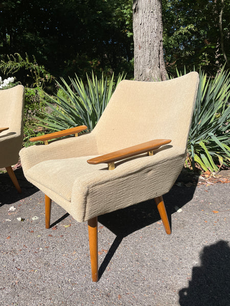 Vintage MCM Lounge Chairs