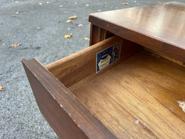 Broyhill Brasilia Lowboy Dresser with Mirror