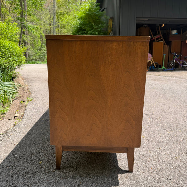 Broyhill Brasilia Lowboy Walnut Dresser