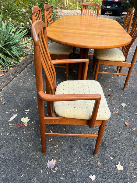 Danish Teak Dining Set