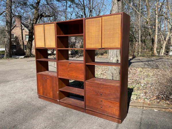 Vintage Bookshelf / Room Divider