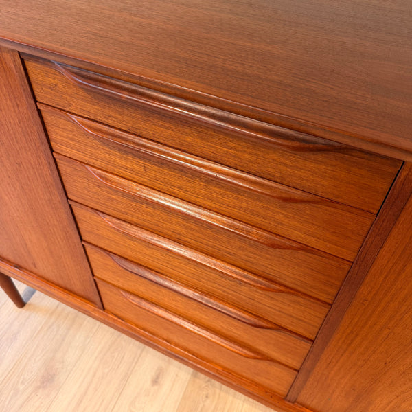 MCM Danish Modern Teak Highboard