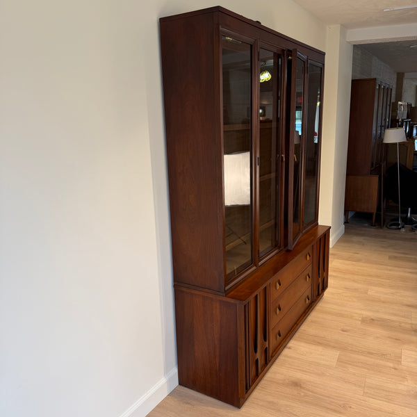 Broyhill Brasilia Walnut Mid Century Hutch