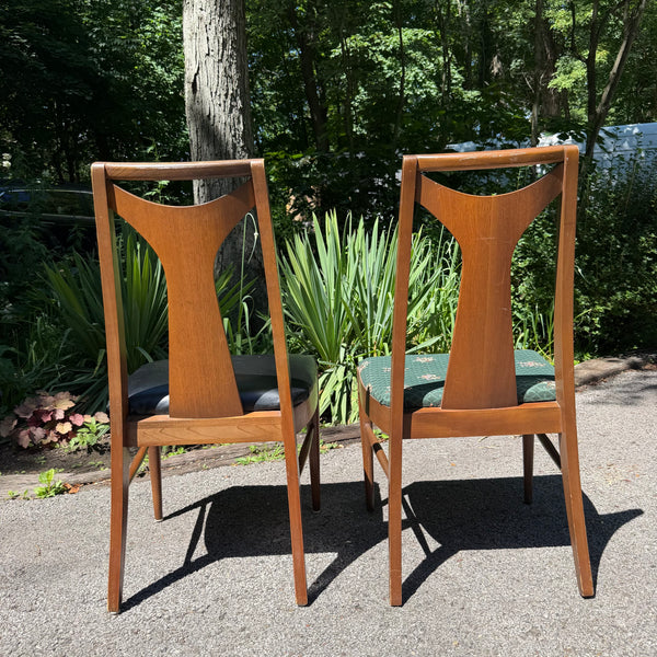 Set of 10 Kent Coffey Perspecta Mid Century Modern Dining Chairs