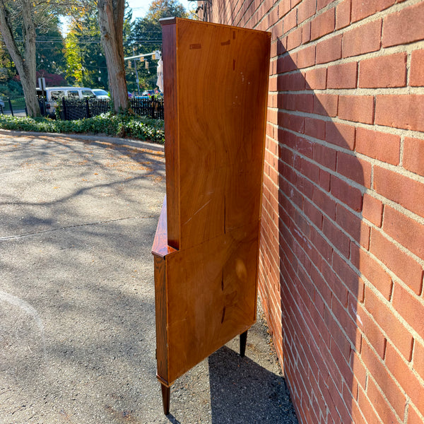 Carlo Jensen Style Danish Modern Rosewood Corner Cabinet