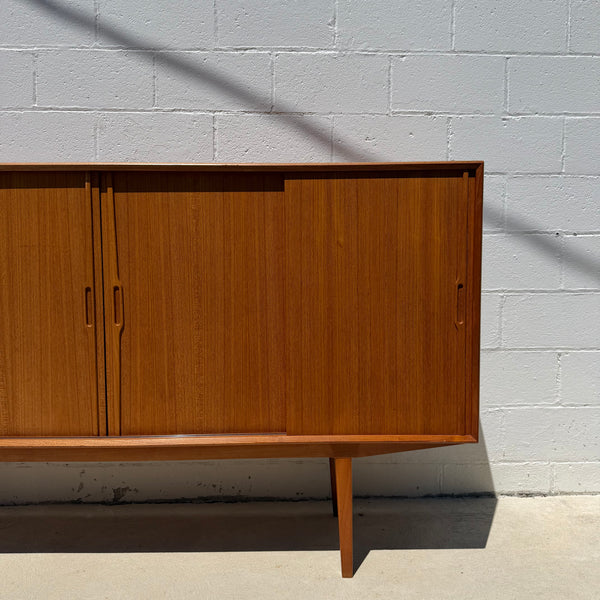 Teak Danish Modern Sideboard by Omann Jun
