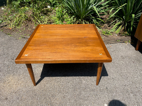 Square MCM coffee table by American of Martinsville
