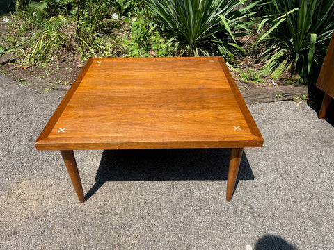 Square MCM coffee table by American of Martinsville