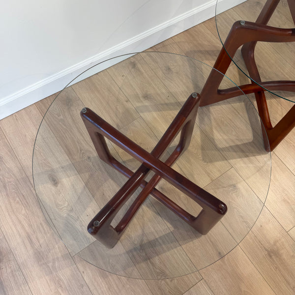 Pair of Adrian Pearsall for Craft Associates Walnut End Tables