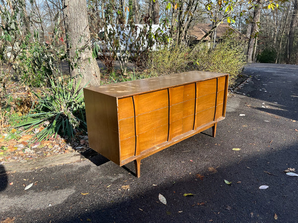 MCM dresser with mirror