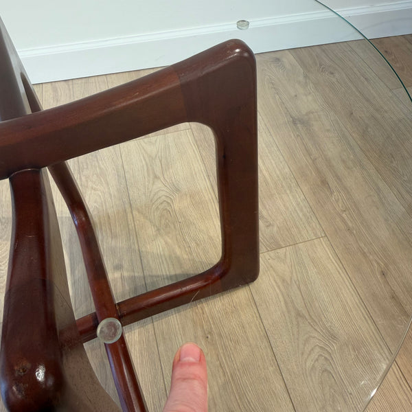 Pair of Adrian Pearsall for Craft Associates Walnut End Tables
