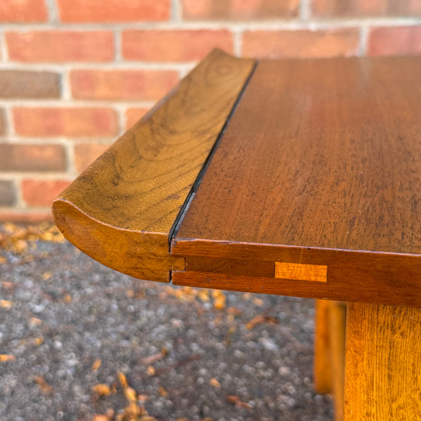 Lane Mid-Century Modern Ming Style Walnut Coffee Table