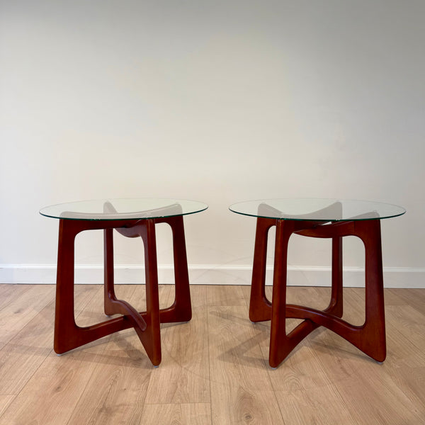 Pair of Adrian Pearsall for Craft Associates Walnut End Tables