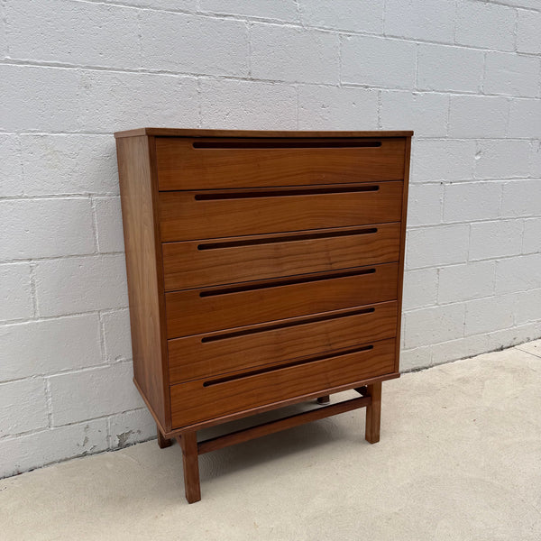 Swedish Nils Jonsson for HJN Møbler Teak Highboy Dresser