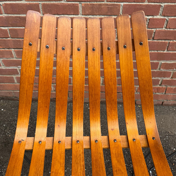 Pair of Hans Brattrud Teak Bentwood “Scandia” Chairs for Hove Mobler