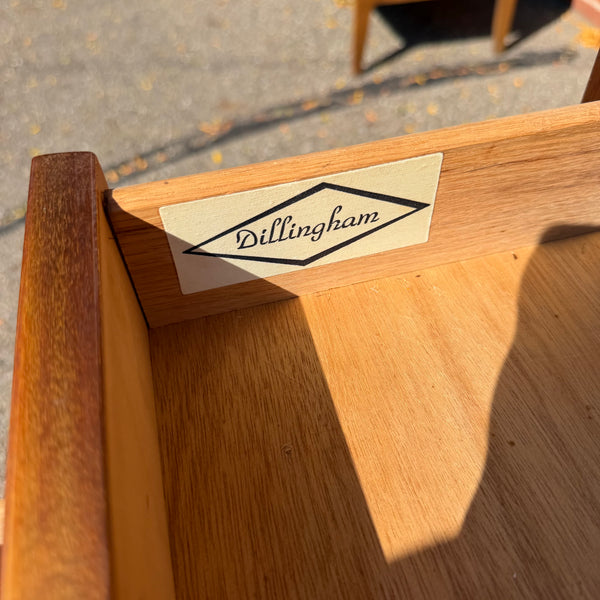 Merton Gershun for Dillingham Esprit Walnut Mid-Century Modern Desk