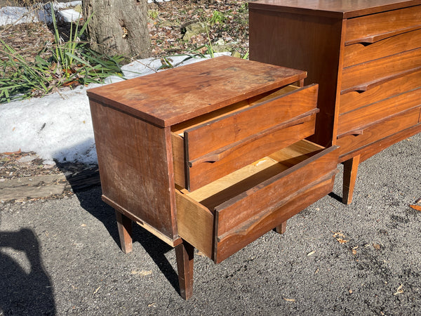 Vintage Lowboy and Nightstand