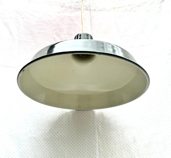 Vintage Black Metal Light Fixture